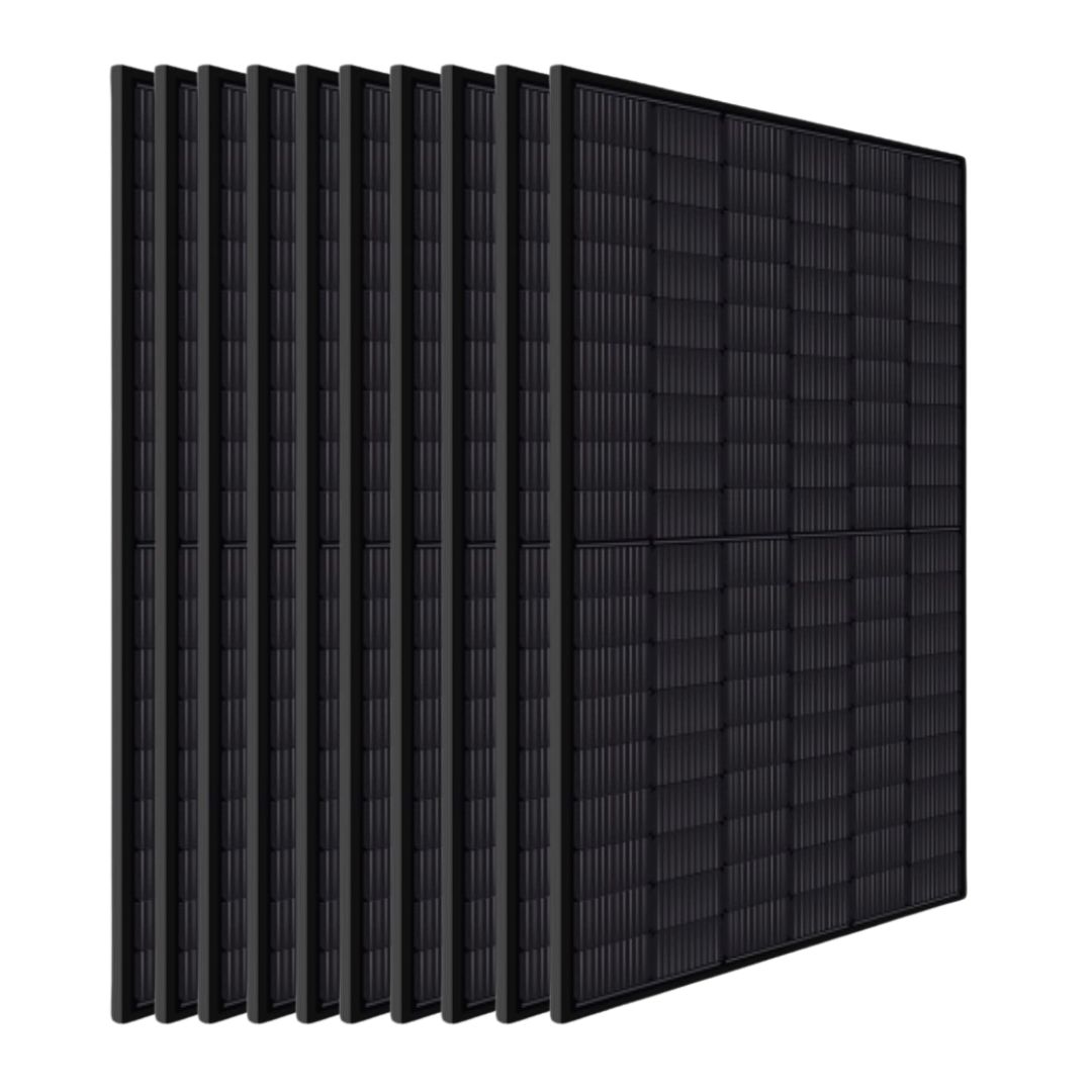 Pack 10 unidades de Placas Solares Fotovoltaicas Full Black 410W N-Type MEPV ICON Eurener