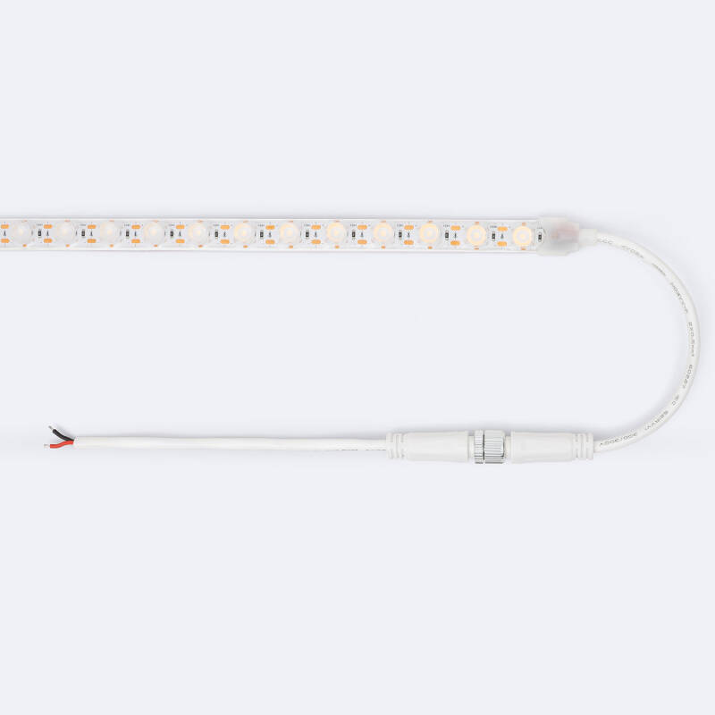 Tira LED 24V WALL WASHER 30º 48 LED/m 5m 19W/m 2000lm/m Ancho 15mm Corte 2cm IP65