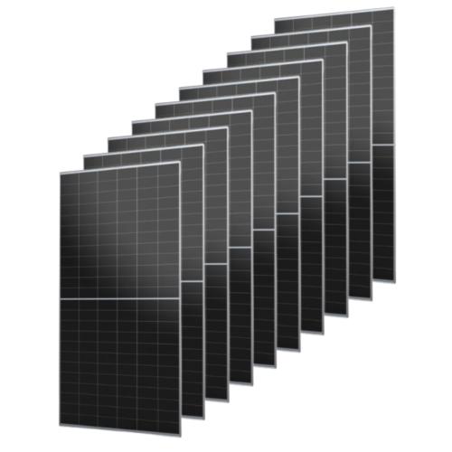 Pack 10 unidades de Panel Solar 610W Monocristalino Aiko Comet 1 Gen2 Silver Frame