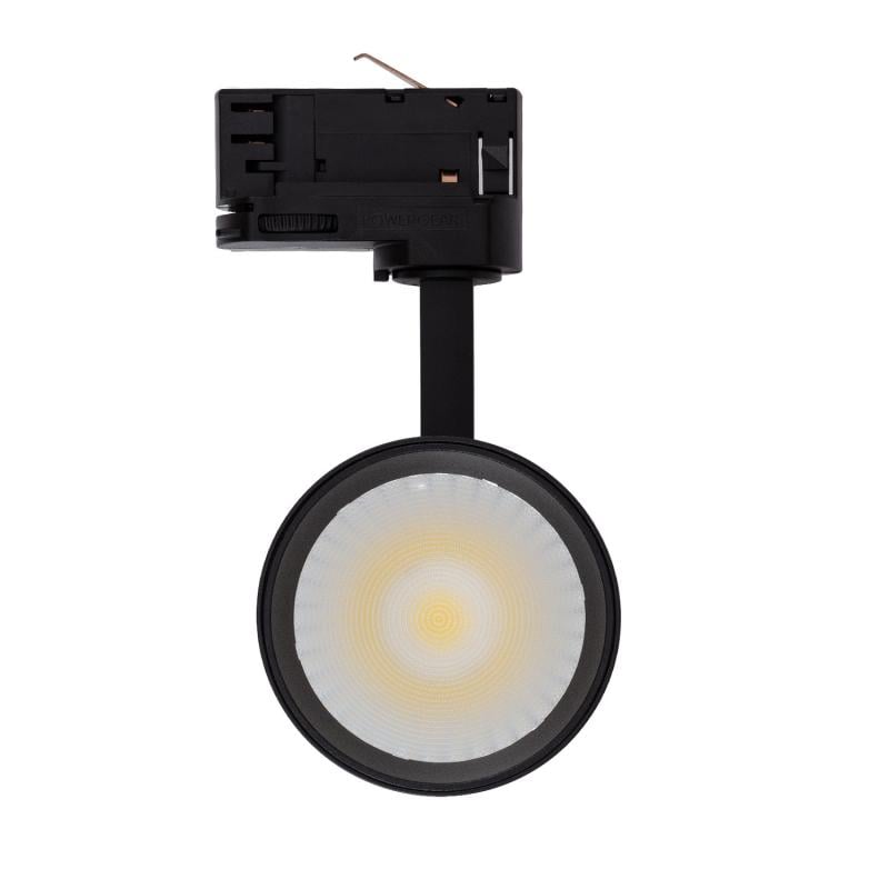 Foco Carril LED Trifásico 30W CCT Seleccionable Bertha Negro