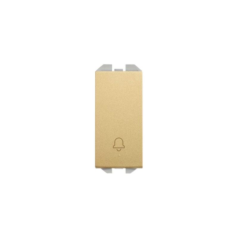 Interruptor Simple Pulsador Estrecho Con Grabado Campana SIMON 270 20001152