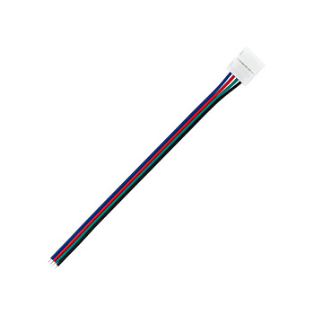 Cable Conector Rápido Tira LED 12/24V RGB 10mm 4 PIN