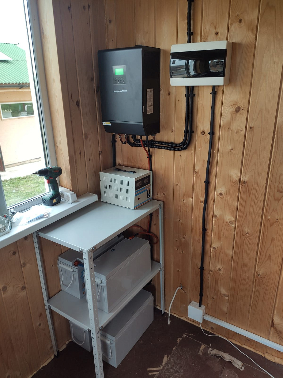 Planta de energía solar 15.75 kW  h