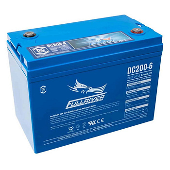 Batería 6v AGM Solar 200Ah C20 Monobloc Fullriver DC200-6