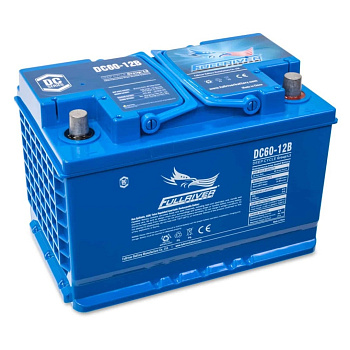 Batería 12v AGM Solar 60Ah C20 Monobloc Fullriver DC60-12A