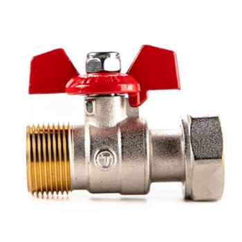 Válvula Esfera Mariposa Latón 1/2'' MH