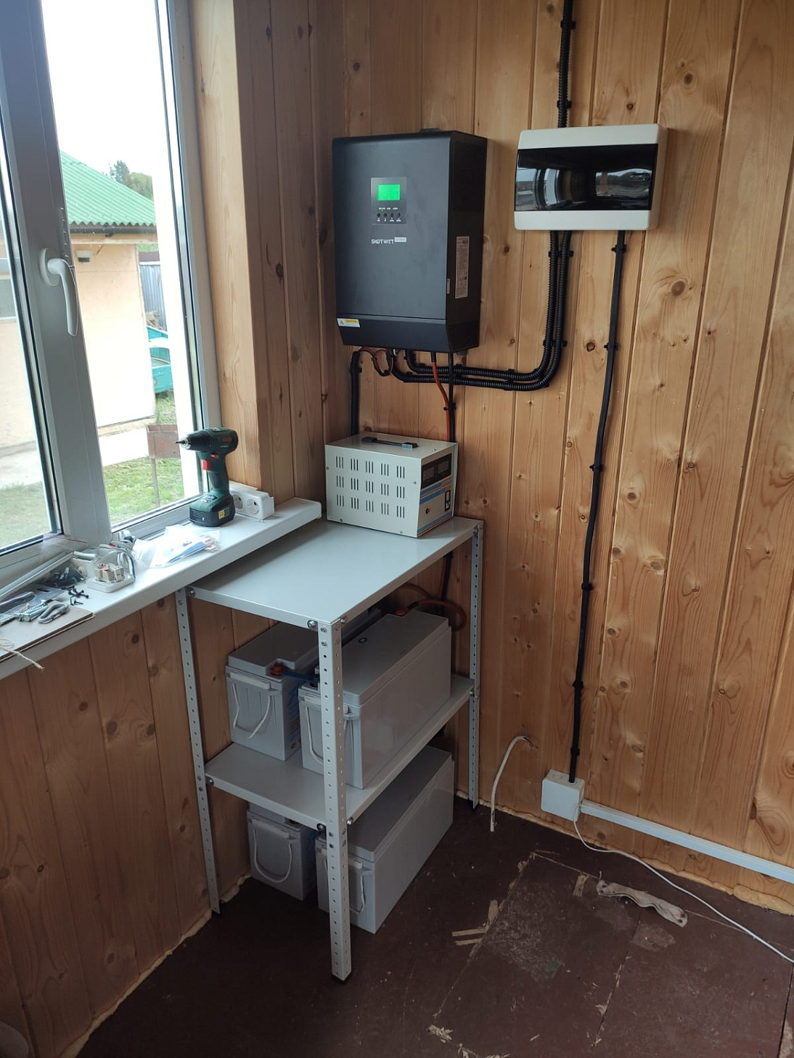 Planta de energía solar 15.75 kW  h