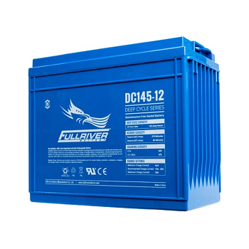 Batería Solar AGM 145Ah 12V C20 Monobloc Fullriver DC145-12