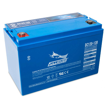 Batería AGM 120Ah Solar 12V C20 Monobloc Fullriver DC120-12B