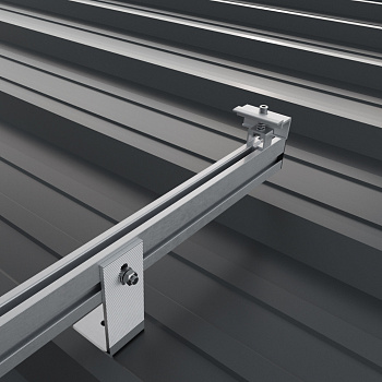 Estructura Coplanar Para 5 Paneles Solares 03V5 M8 A