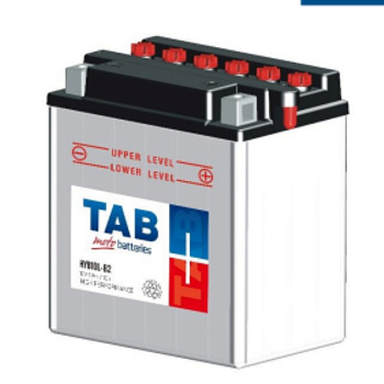 Batería Moto 12V 11Ah 130A TAB HYB10LB2