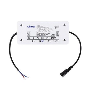 Driver LIFUD Regulable 0-10V 220-240V Salida 27-42V 1000mA 42W LF-GDE042YF1000U