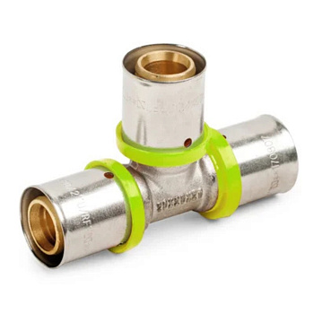 Te igual prensar latón Ø32mm HHH calefacción Pressman MultiPRESS